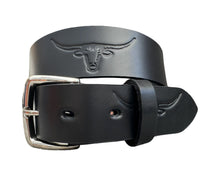 Load image into Gallery viewer, Longhorn Press Stud Belt
