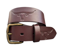 Load image into Gallery viewer, Longhorn Press Stud Belt
