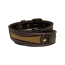 Load image into Gallery viewer, Size 34 inch Snake skin Brown Belt

