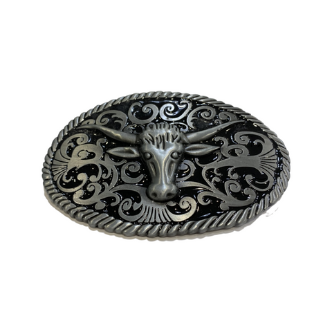 Longhorn Oval Buckle