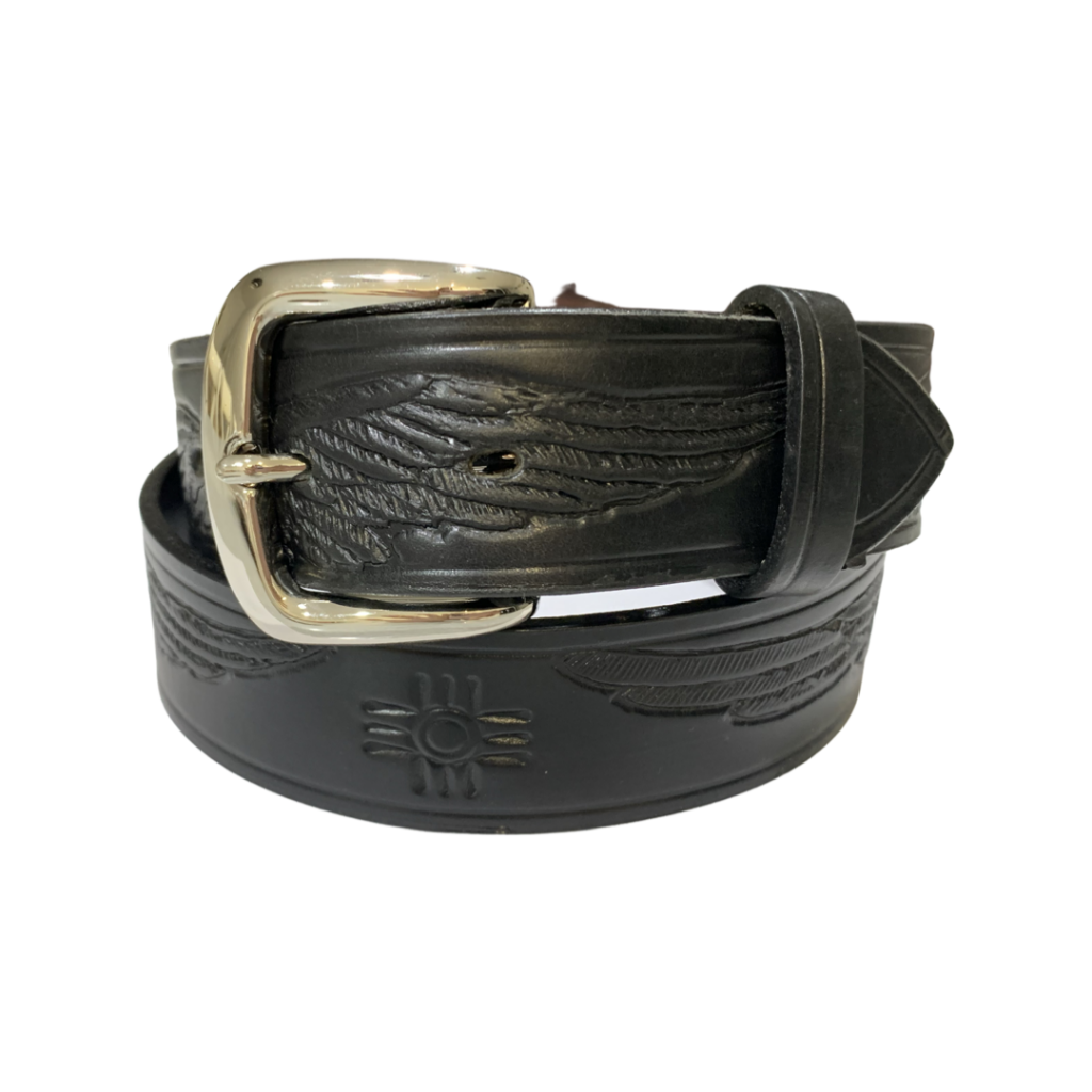 Eagle Printed Press Stud Belt